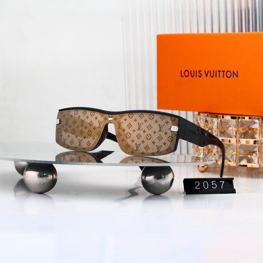 Shield Sunglasses with Monogram Details 2057