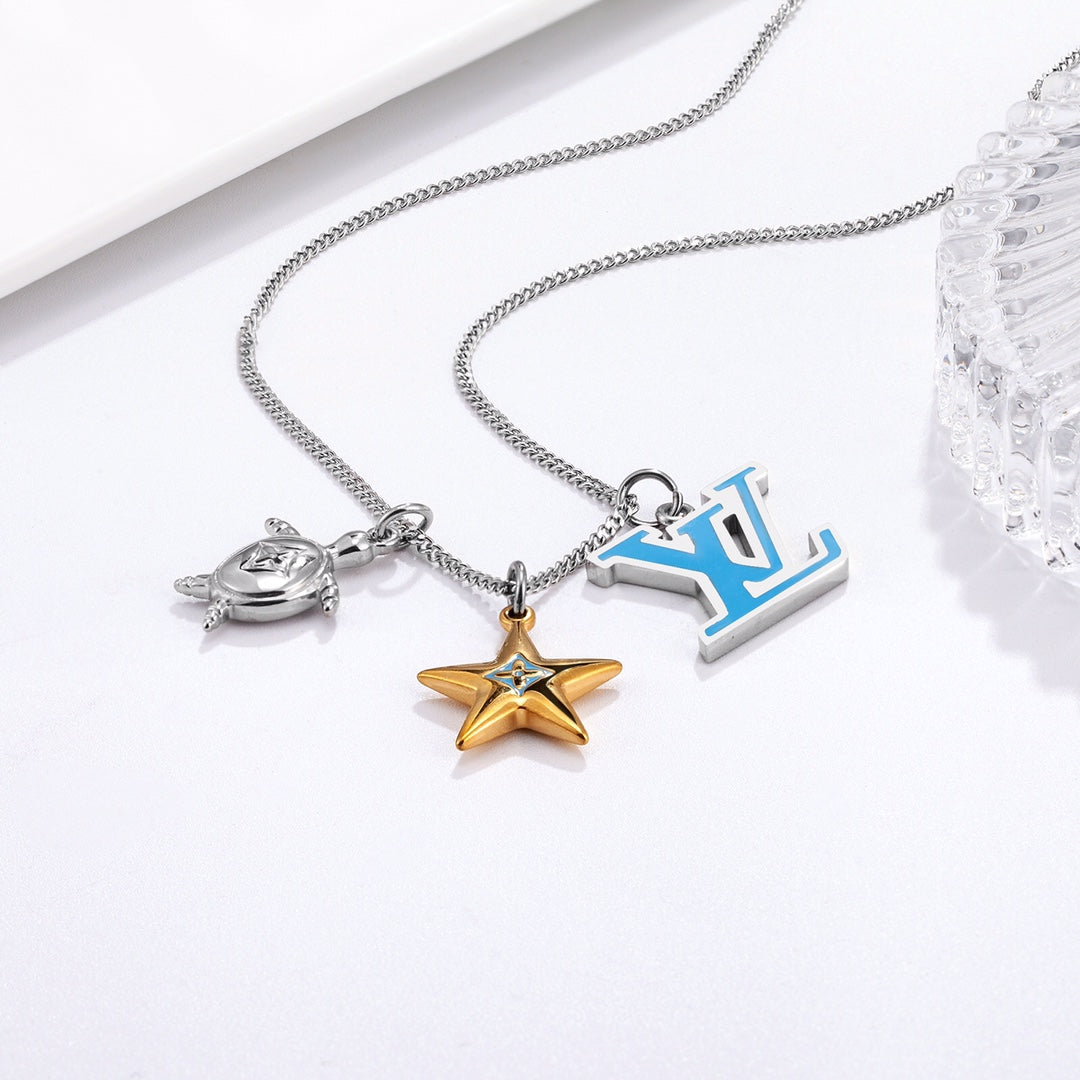 Lucky Star Turtle Necklace