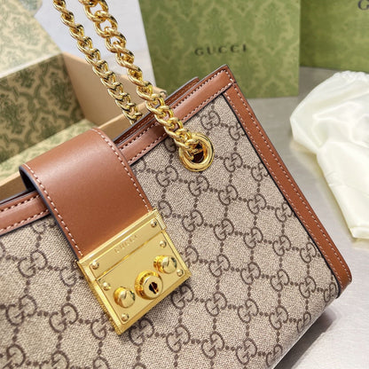 Padlock Series Chain Shoulder Bag