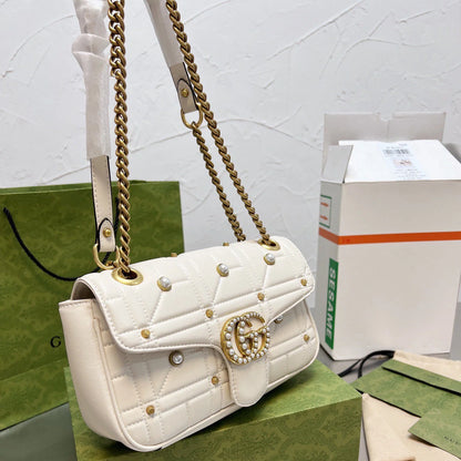 Classic Marmont Pearl Handle Bag