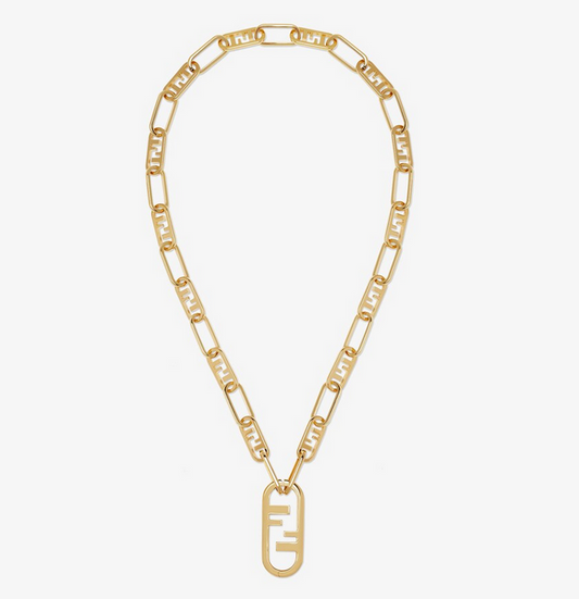 Oval Lock Necklace