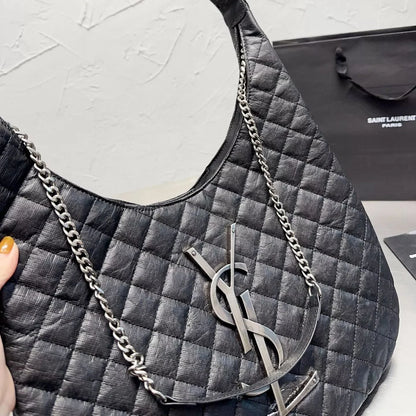Elegant Rhombus Shoulder Tote Bag