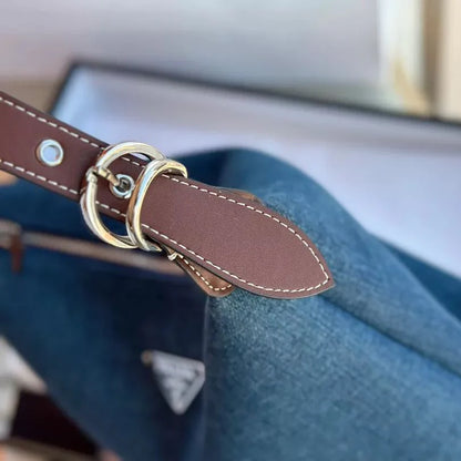 Hobo Denim Shoulder Bag