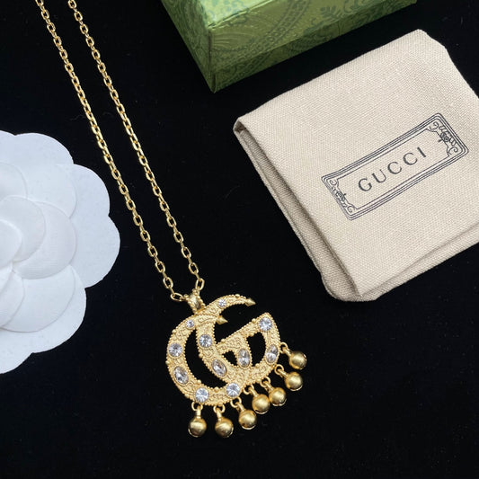 Logo Bell Pendant N ecklace