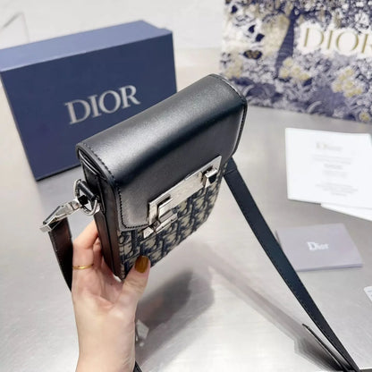 Monogram Jacquard Crossbody Phone Bag