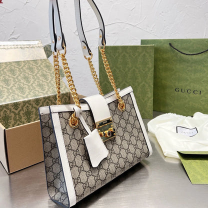 Padlock Series Chain Shoulder Bag