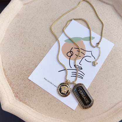 Beauty Avatar Square Card Necklace