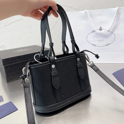 Triangular Logo Casual Handbag